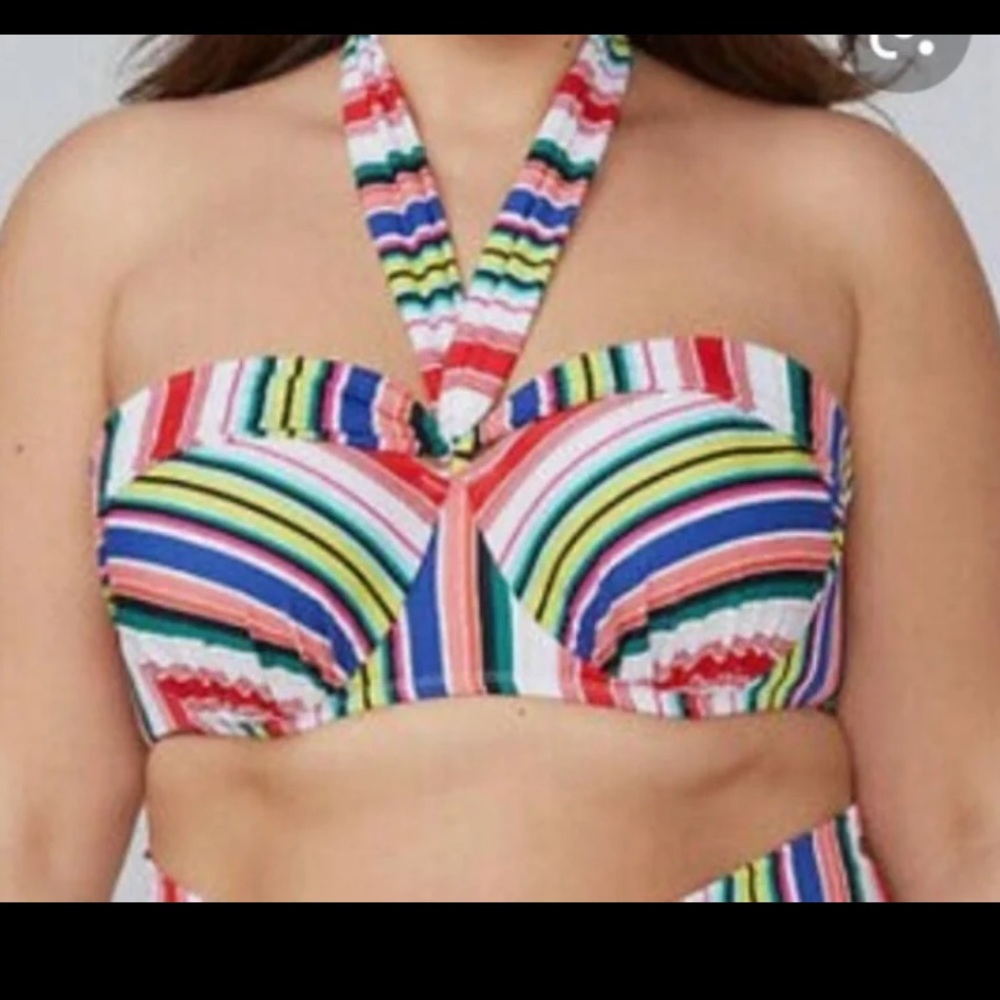 NWT Cacique Bandeau Bikini top